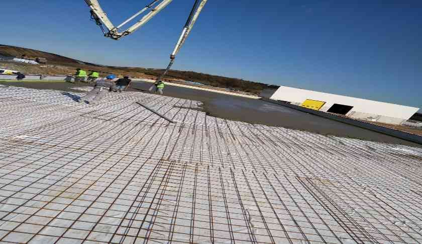 Saha Beton Dökümü